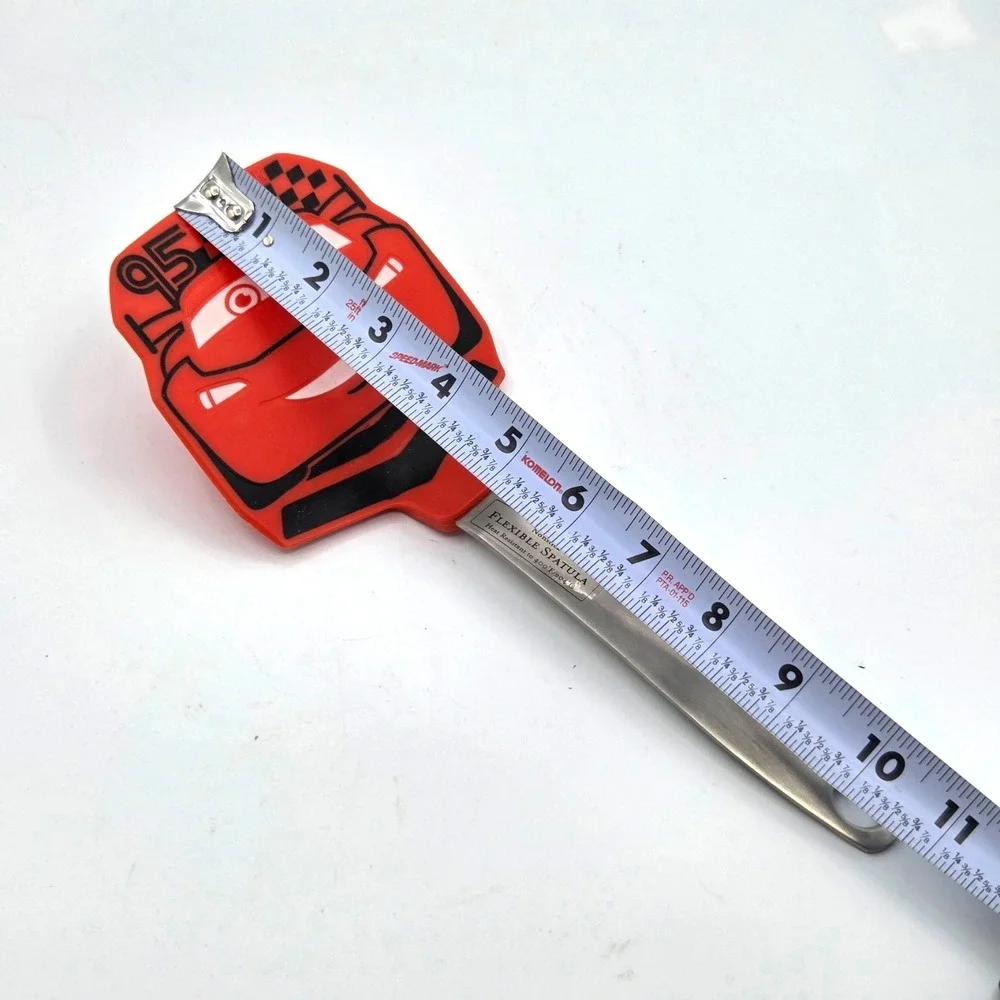 Disney Pixar Cars 2 Lighting McQueen Spatula Silicone & Stainless Steel